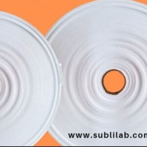 10 rollos de de cinta para sublimar marca sublilab 25mm preplanchado