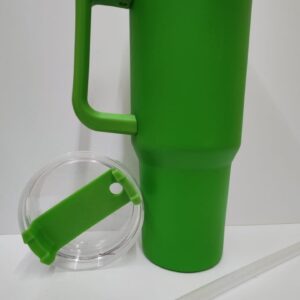 Termo 40oz verde neón caja con 25pzs