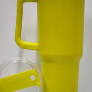 Termo 40oz amarillo neón caja con 25pzs