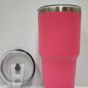 Termo 30oz rosa neón caja con 25pzs
