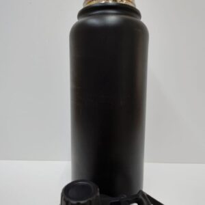 Termo 32oz tapa rosca negro, caja de 25pzs
